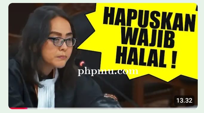 UMAT KRISTEN MENGGUGAT UU JPH KE MK HAPUSKAN WAJIB HALAL